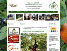 Tablet Screenshot of harvestcrops.org